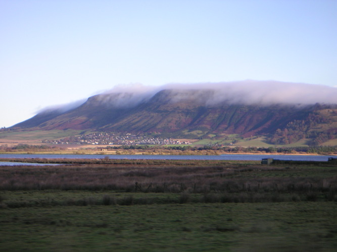 Orographic cloud over Bishop Hill