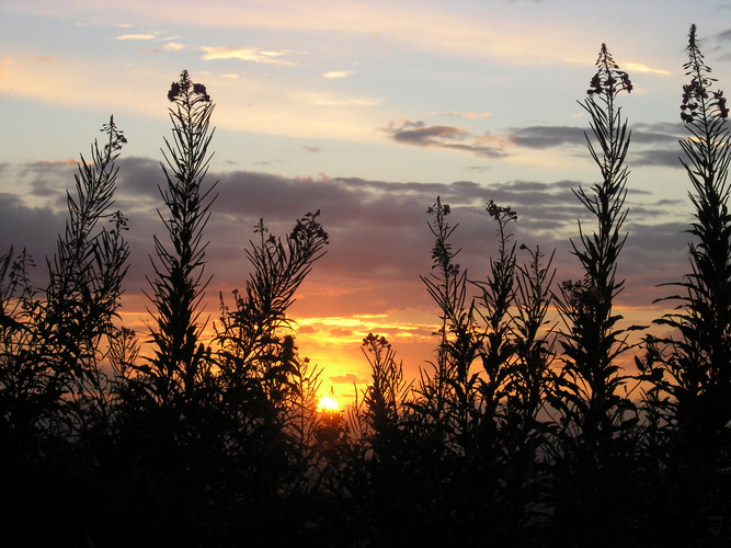 Sunset from the Sutton Bank ridge