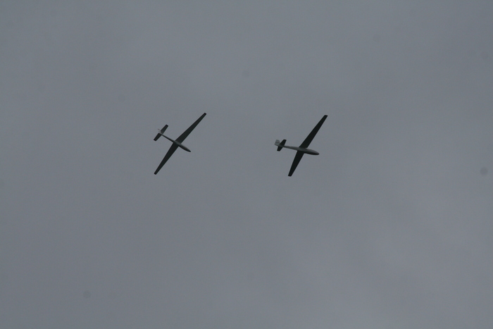 Two gliders at Feshie
