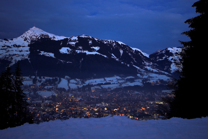 Kitzbuhel at night