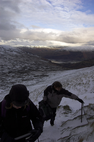 Climbing Ben Vorlich