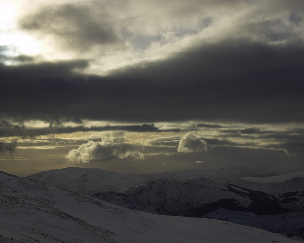 Wave from Stuc a Chroin summit