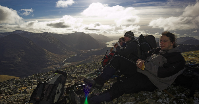 Glen Etive from the ridge