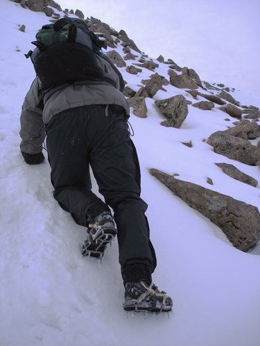 Descending from Bidean nam Bian