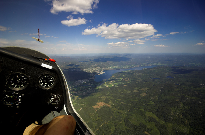 Thermalling over Notodden