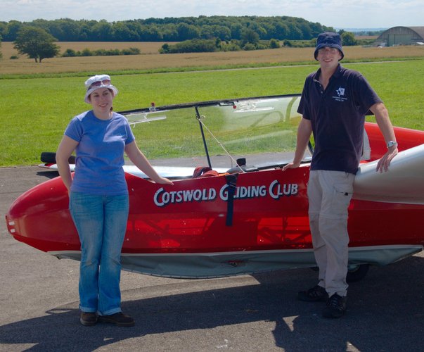 Kirsty and Rob with a K13