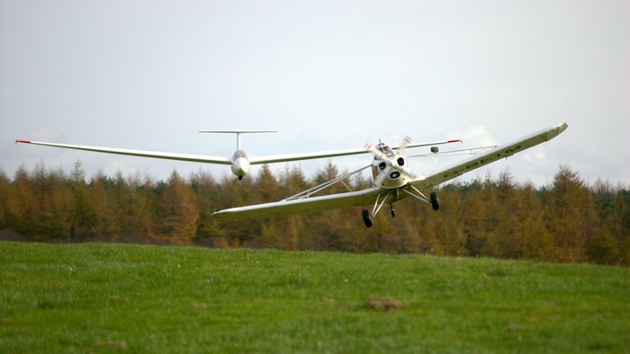 An exciting aerotow