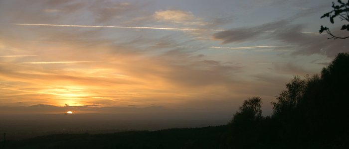 Sunset from White Horse Bank