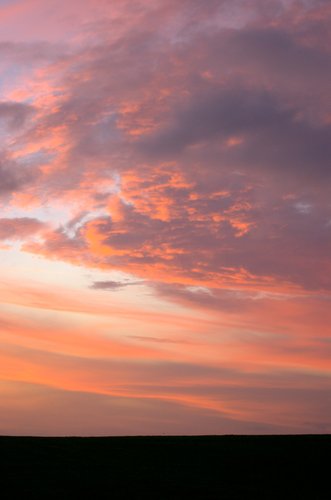 Clouds at sunset