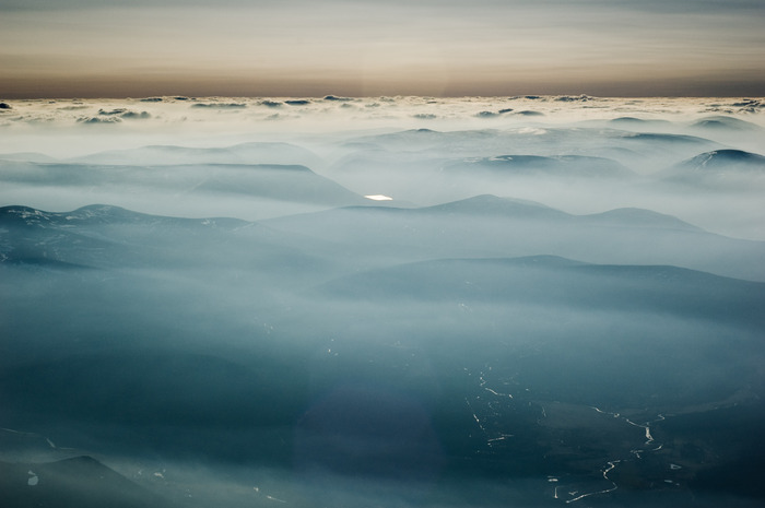 Mountains and mist