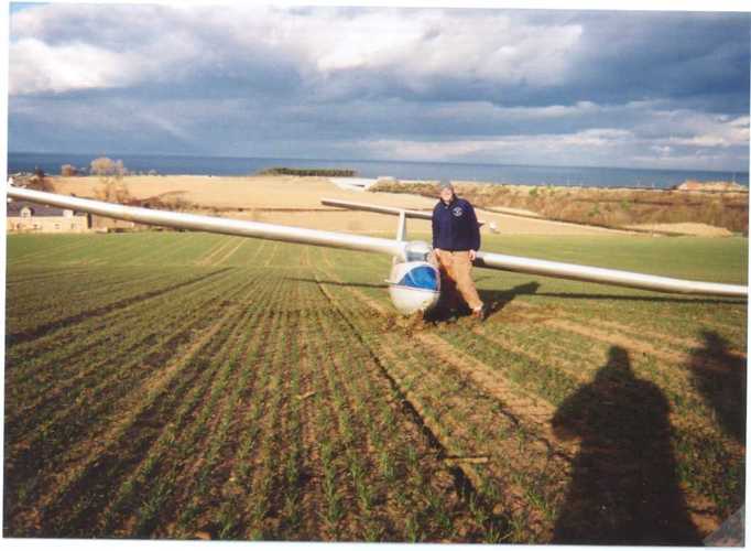 Landout at Cockburnspath