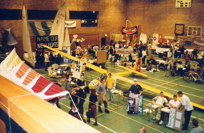 Snoopy at the Sports Fair