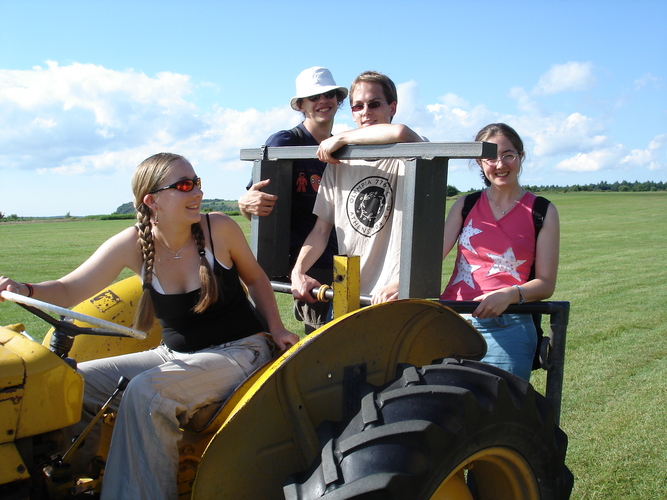 Annie, Martin, Ben and Emilie