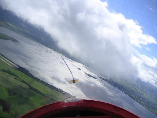 Clouds over Loch Leven from the K13