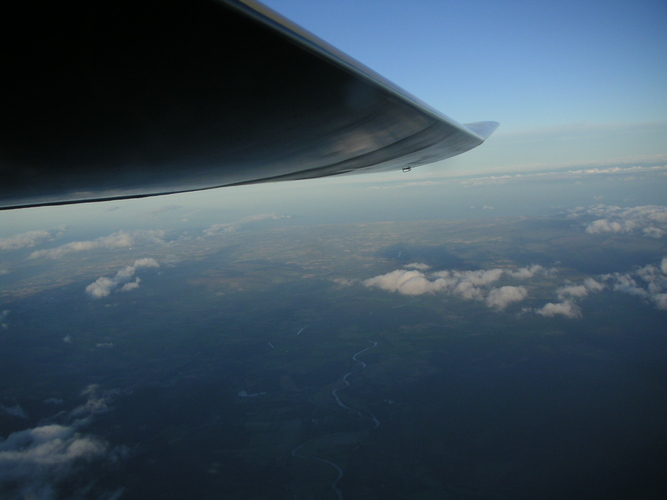 Looking East towards Aberdeen from Piglet in Wave at the UKMSC