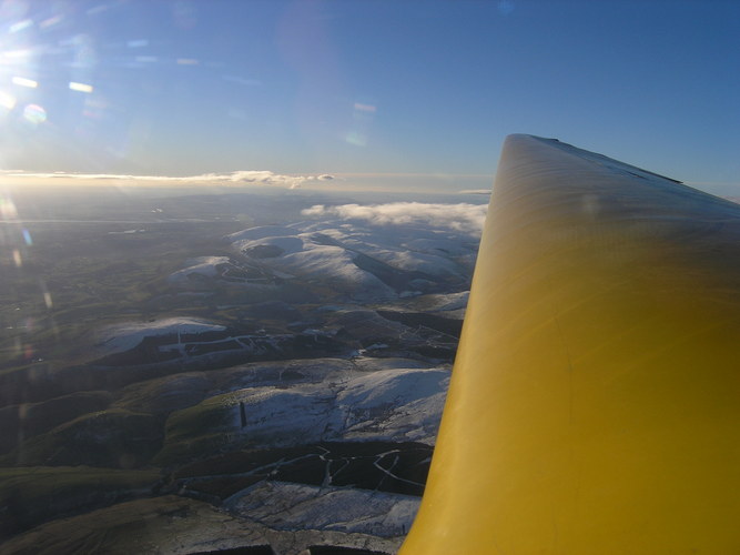 Snowy hills