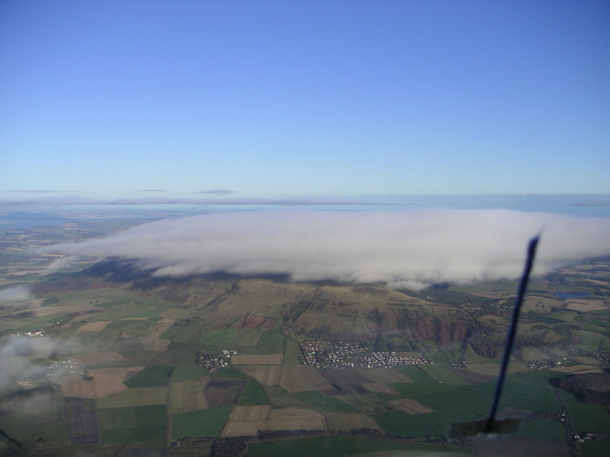 Bishop Hill under cloud