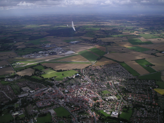 Thermalling over Pocklington
