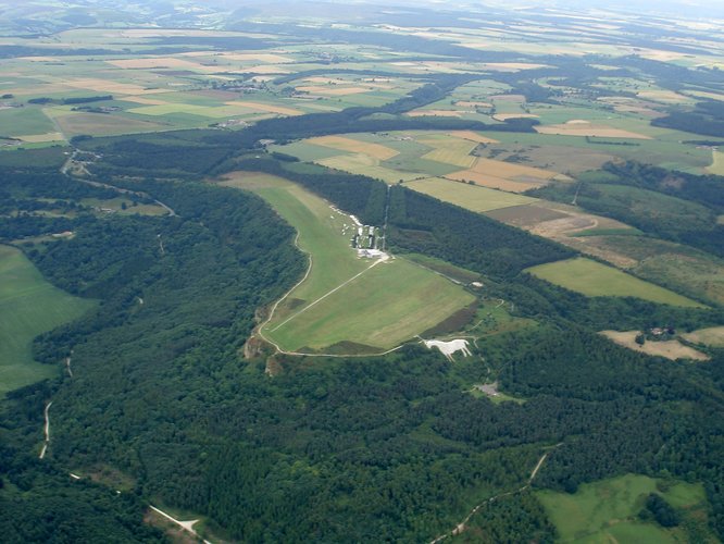Sutton Bank from the air