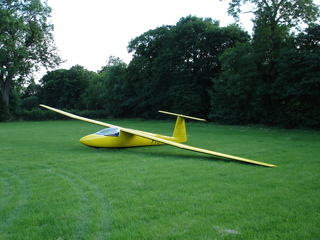 Bruce's Piglet landing at Task Week 2005