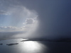 Snow shower over Kinross