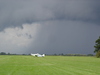 Rain shower approaching