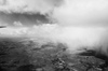 Snow shower over the Ochils