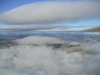 Between cloud layers over Bishop