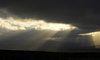 Shafts on sunlight from the Mynd