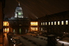 Snowy Evening at Old College
