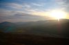 Evening sun from Creag Bheag