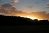 Sunset over Portmoak