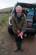 Pete demonstrates the equipment required to fly from Latrigg