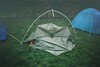 Tent pitching in the dark