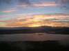 Sunset over Loch Leven