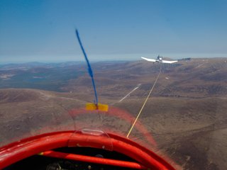 Aerotowing over the Cairngorms