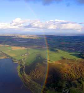 Rainbow over Vane Hill