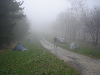 Camping in cloud